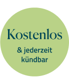 Kostenlos & jederzeit kündbar